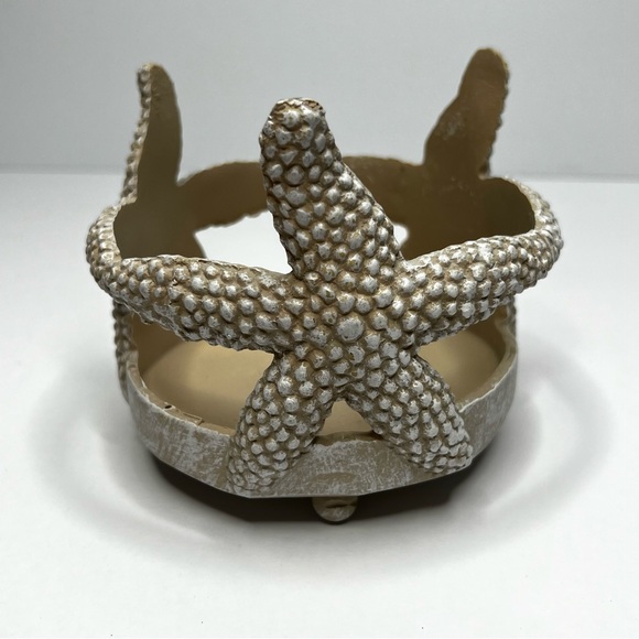 Kirklands Accents Coastal Starfish Sea Star Candle Jar Holder